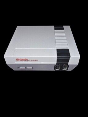 Nintendo Retro Mini Console in White and Black with Red Logo